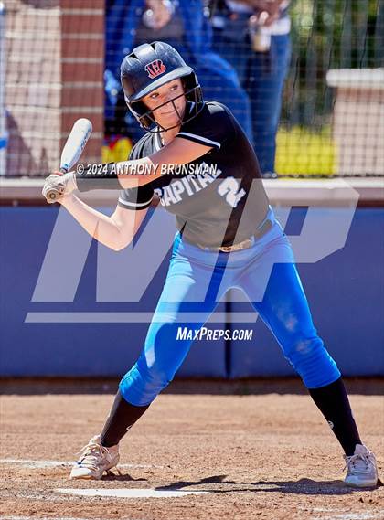 Thumbnail 2 in Capital Christian vs. Oakdale (CIF SJS D3 Final) photogallery.