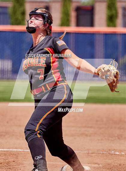 Thumbnail 2 in Capital Christian vs. Oakdale (CIF SJS D3 Final) photogallery.