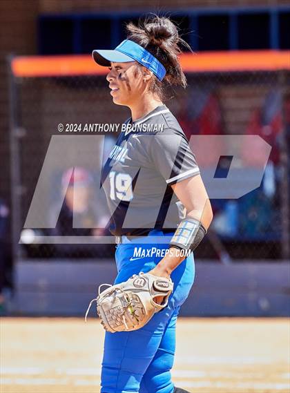 Thumbnail 2 in Capital Christian vs. Oakdale (CIF SJS D3 Final) photogallery.