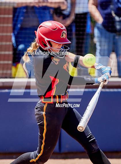 Thumbnail 1 in Capital Christian vs. Oakdale (CIF SJS D3 Final) photogallery.