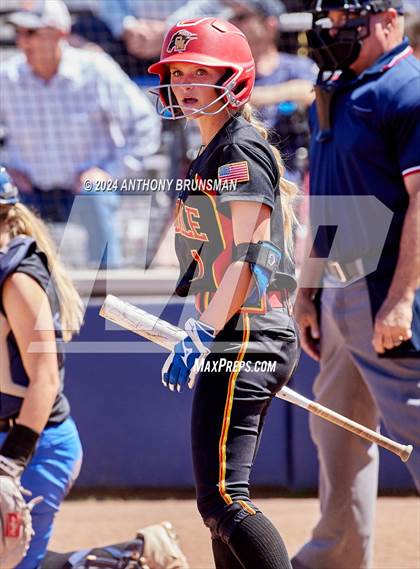 Thumbnail 3 in Capital Christian vs. Oakdale (CIF SJS D3 Final) photogallery.