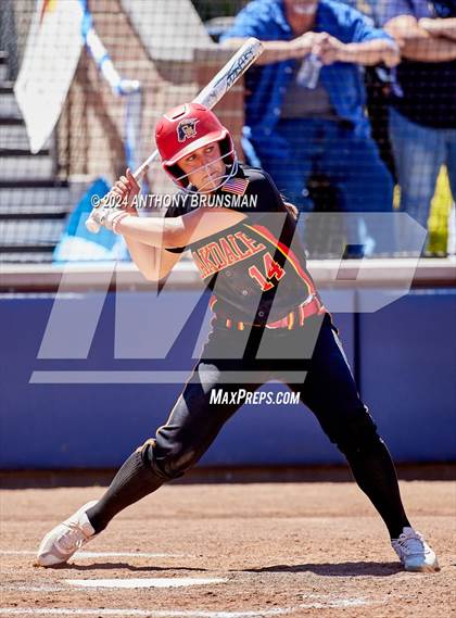 Thumbnail 3 in Capital Christian vs. Oakdale (CIF SJS D3 Final) photogallery.