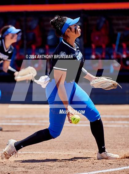 Thumbnail 2 in Capital Christian vs. Oakdale (CIF SJS D3 Final) photogallery.