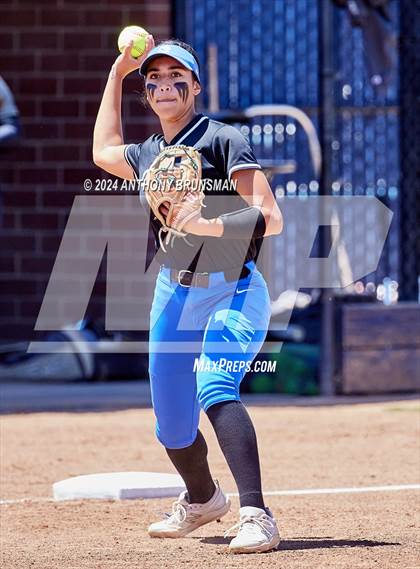 Thumbnail 1 in Capital Christian vs. Oakdale (CIF SJS D3 Final) photogallery.