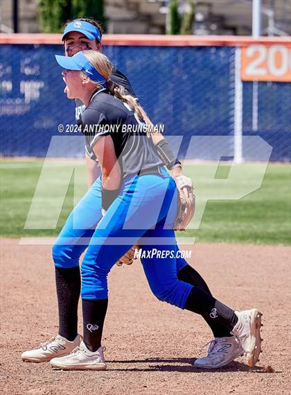 Thumbnail 3 in Capital Christian vs. Oakdale (CIF SJS D3 Final) photogallery.