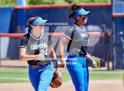 Thumbnail 1 in Capital Christian vs. Oakdale (CIF SJS D3 Final) photogallery.