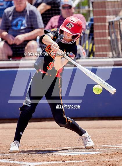 Thumbnail 2 in Capital Christian vs. Oakdale (CIF SJS D3 Final) photogallery.
