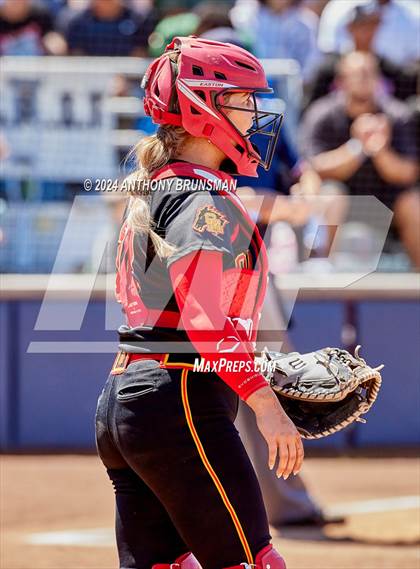 Thumbnail 2 in Capital Christian vs. Oakdale (CIF SJS D3 Final) photogallery.