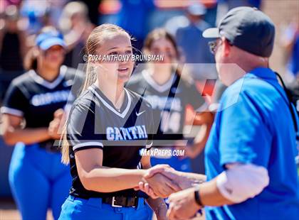 Thumbnail 1 in Capital Christian vs. Oakdale (CIF SJS D3 Final) photogallery.