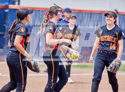 Thumbnail 2 in Capital Christian vs. Oakdale (CIF SJS D3 Final) photogallery.