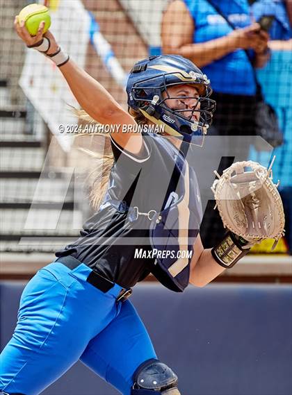 Thumbnail 2 in Capital Christian vs. Oakdale (CIF SJS D3 Final) photogallery.