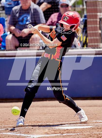 Thumbnail 3 in Capital Christian vs. Oakdale (CIF SJS D3 Final) photogallery.