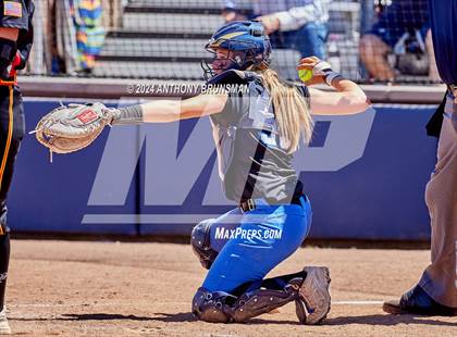 Thumbnail 3 in Capital Christian vs. Oakdale (CIF SJS D3 Final) photogallery.