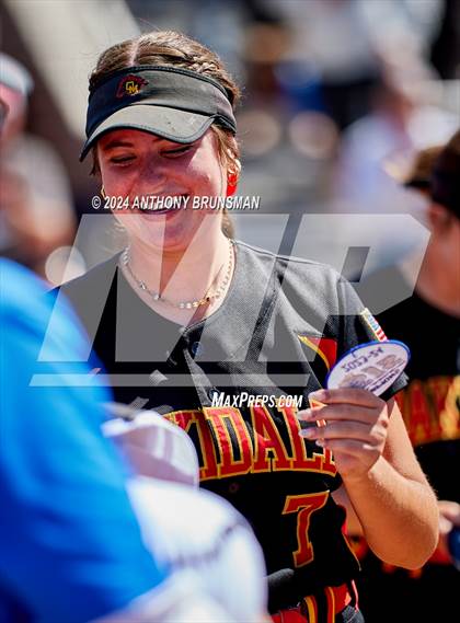 Thumbnail 2 in Capital Christian vs. Oakdale (CIF SJS D3 Final) photogallery.