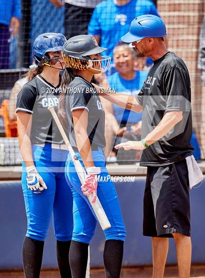 Thumbnail 2 in Capital Christian vs. Oakdale (CIF SJS D3 Final) photogallery.
