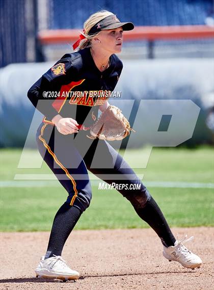 Thumbnail 3 in Capital Christian vs. Oakdale (CIF SJS D3 Final) photogallery.