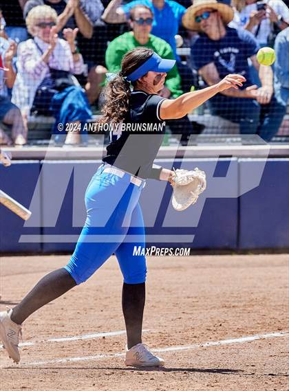 Thumbnail 1 in Capital Christian vs. Oakdale (CIF SJS D3 Final) photogallery.