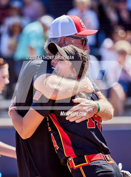 Thumbnail 3 in Capital Christian vs. Oakdale (CIF SJS D3 Final) photogallery.