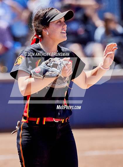 Thumbnail 1 in Capital Christian vs. Oakdale (CIF SJS D3 Final) photogallery.