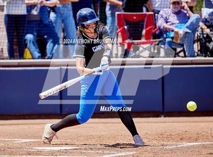 Thumbnail 3 in Capital Christian vs. Oakdale (CIF SJS D3 Final) photogallery.