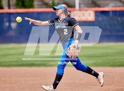 Thumbnail 3 in Capital Christian vs. Oakdale (CIF SJS D3 Final) photogallery.