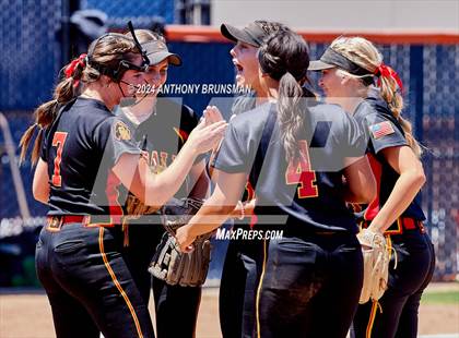 Thumbnail 3 in Capital Christian vs. Oakdale (CIF SJS D3 Final) photogallery.