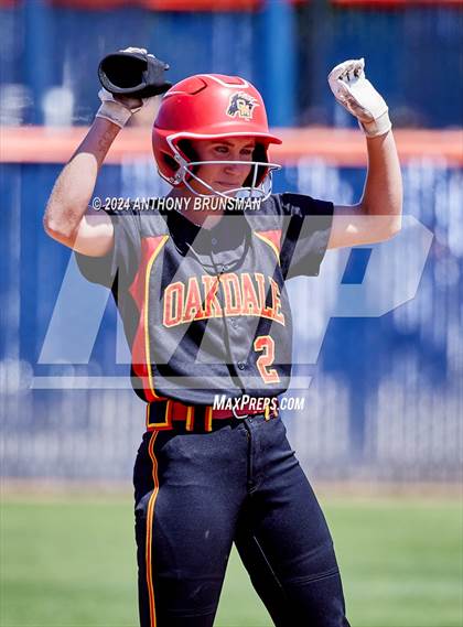 Thumbnail 1 in Capital Christian vs. Oakdale (CIF SJS D3 Final) photogallery.