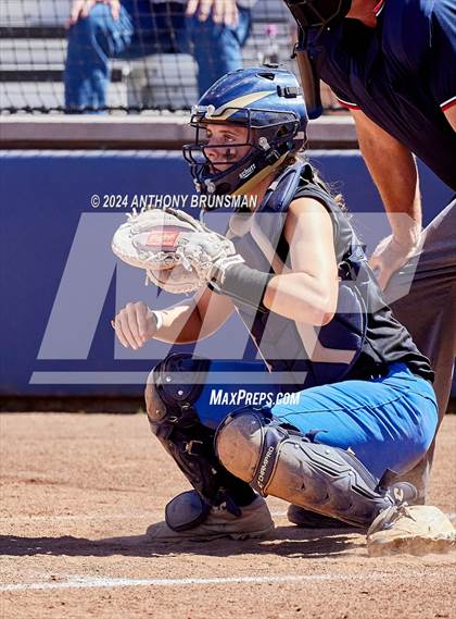 Thumbnail 3 in Capital Christian vs. Oakdale (CIF SJS D3 Final) photogallery.