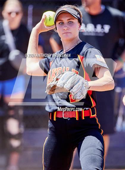 Thumbnail 3 in Capital Christian vs. Oakdale (CIF SJS D3 Final) photogallery.