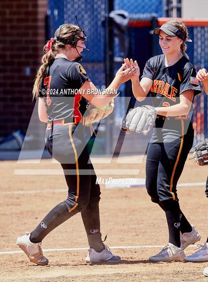 Thumbnail 2 in Capital Christian vs. Oakdale (CIF SJS D3 Final) photogallery.