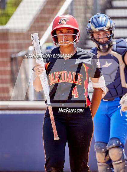 Thumbnail 2 in Capital Christian vs. Oakdale (CIF SJS D3 Final) photogallery.