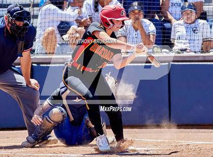 Thumbnail 3 in Capital Christian vs. Oakdale (CIF SJS D3 Final) photogallery.