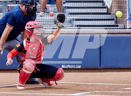 Thumbnail 1 in Capital Christian vs. Oakdale (CIF SJS D3 Final) photogallery.