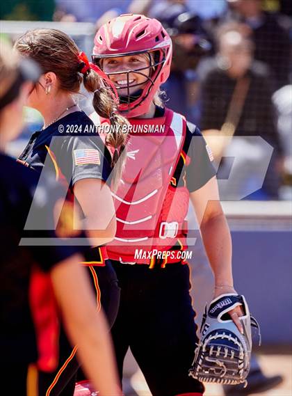 Thumbnail 3 in Capital Christian vs. Oakdale (CIF SJS D3 Final) photogallery.