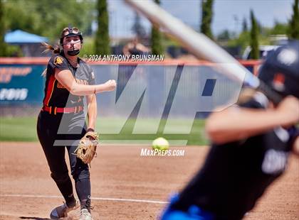 Thumbnail 2 in Capital Christian vs. Oakdale (CIF SJS D3 Final) photogallery.