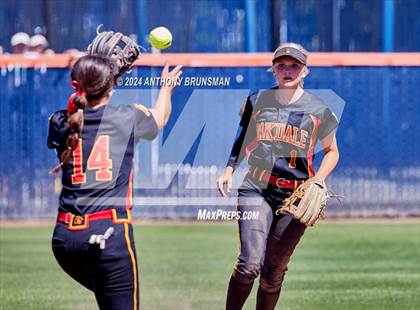 Thumbnail 2 in Capital Christian vs. Oakdale (CIF SJS D3 Final) photogallery.