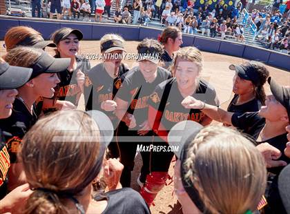 Thumbnail 2 in Capital Christian vs. Oakdale (CIF SJS D3 Final) photogallery.