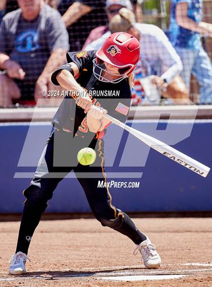 Thumbnail 1 in Capital Christian vs. Oakdale (CIF SJS D3 Final) photogallery.