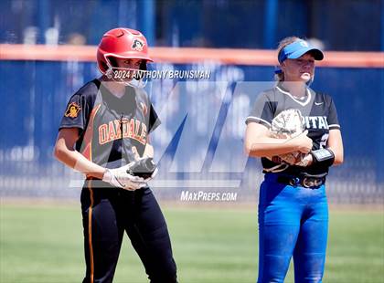 Thumbnail 1 in Capital Christian vs. Oakdale (CIF SJS D3 Final) photogallery.