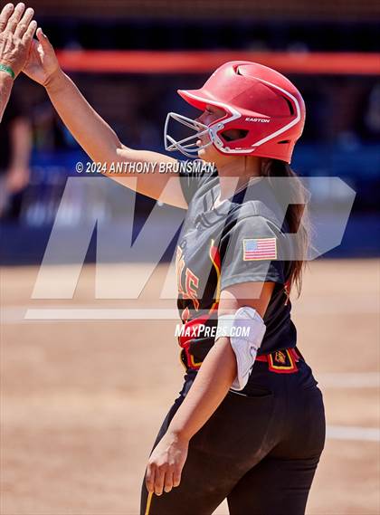 Thumbnail 3 in Capital Christian vs. Oakdale (CIF SJS D3 Final) photogallery.