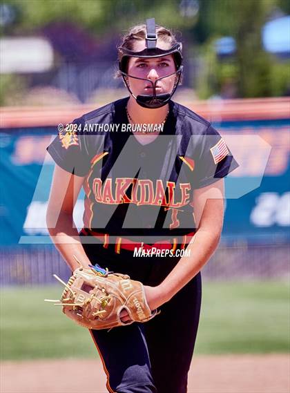 Thumbnail 2 in Capital Christian vs. Oakdale (CIF SJS D3 Final) photogallery.