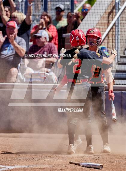 Thumbnail 2 in Capital Christian vs. Oakdale (CIF SJS D3 Final) photogallery.