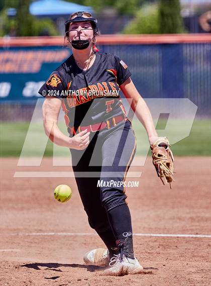 Thumbnail 2 in Capital Christian vs. Oakdale (CIF SJS D3 Final) photogallery.