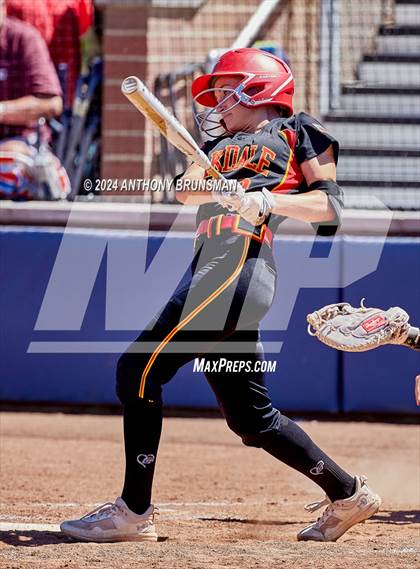 Thumbnail 1 in Capital Christian vs. Oakdale (CIF SJS D3 Final) photogallery.