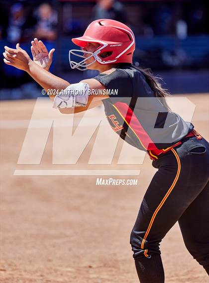 Thumbnail 2 in Capital Christian vs. Oakdale (CIF SJS D3 Final) photogallery.