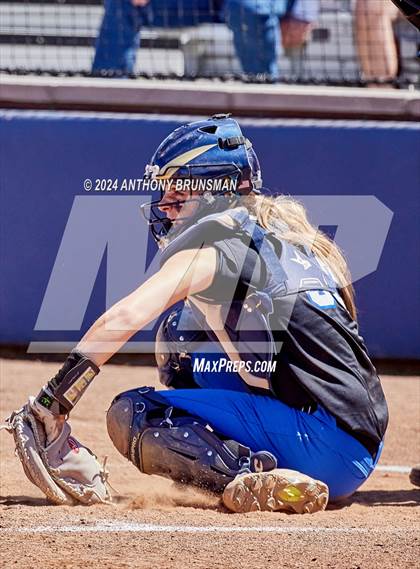 Thumbnail 2 in Capital Christian vs. Oakdale (CIF SJS D3 Final) photogallery.
