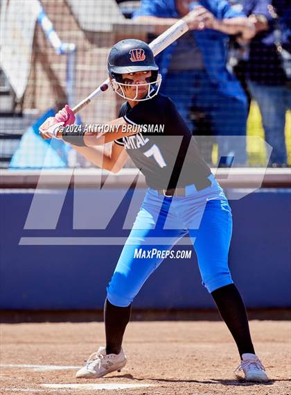 Thumbnail 3 in Capital Christian vs. Oakdale (CIF SJS D3 Final) photogallery.