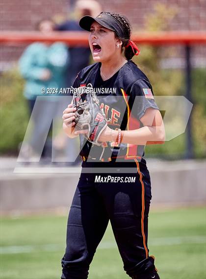 Thumbnail 3 in Capital Christian vs. Oakdale (CIF SJS D3 Final) photogallery.