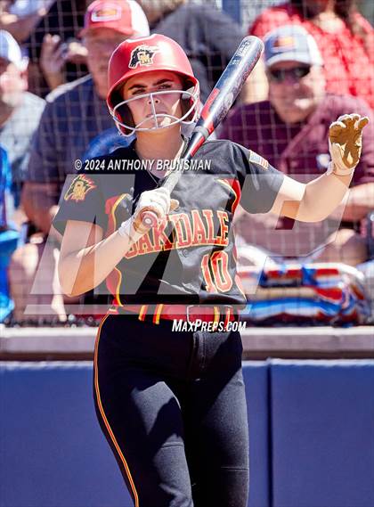 Thumbnail 3 in Capital Christian vs. Oakdale (CIF SJS D3 Final) photogallery.