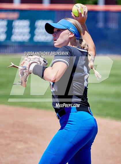 Thumbnail 3 in Capital Christian vs. Oakdale (CIF SJS D3 Final) photogallery.